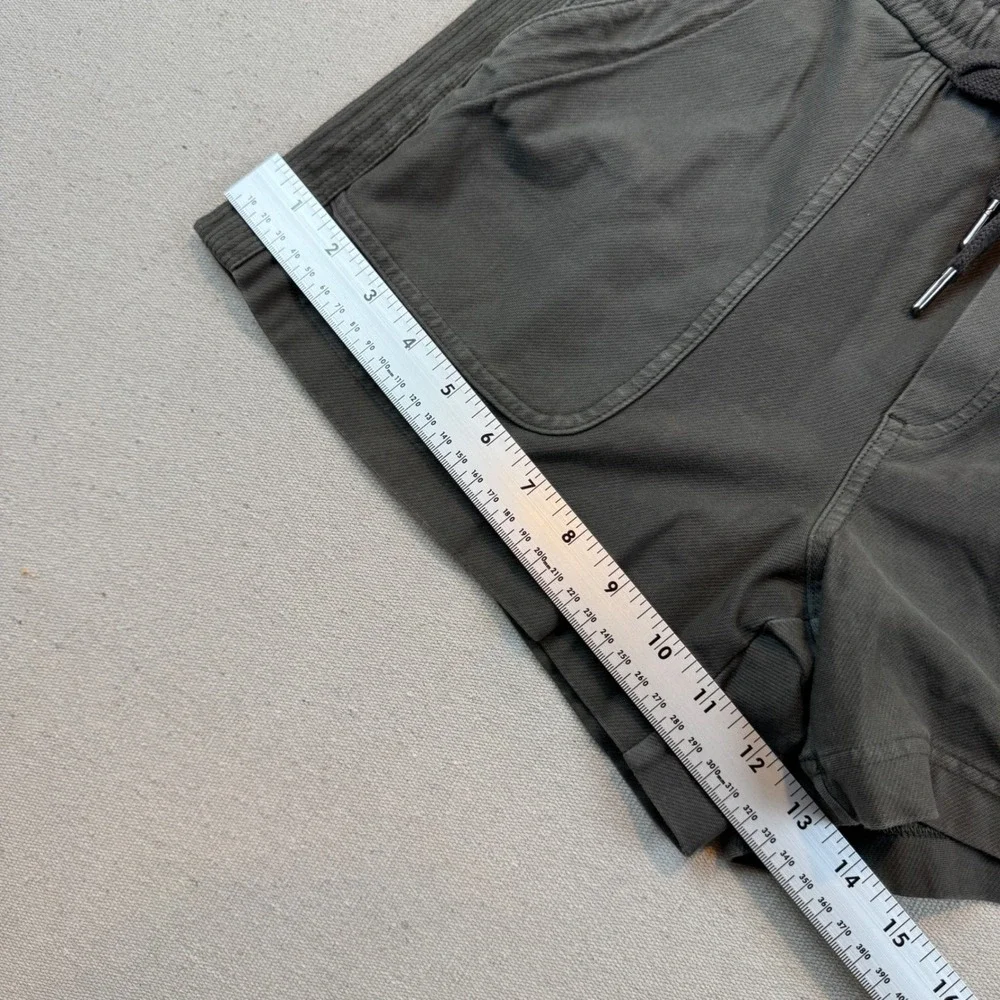 Athleta Charcoal Gray Drawstring Athletic Shorts